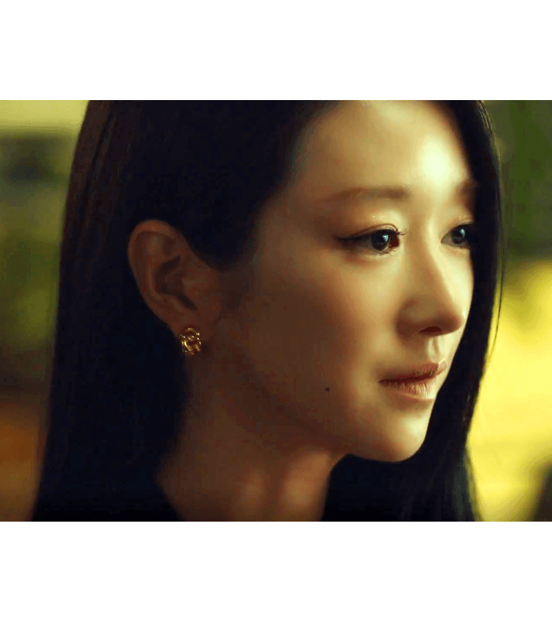 Eve Lee La-el (Seo Ye-ji) Inspired Earrings 046 - ONE SIZE ONLY / Gold - Earrings