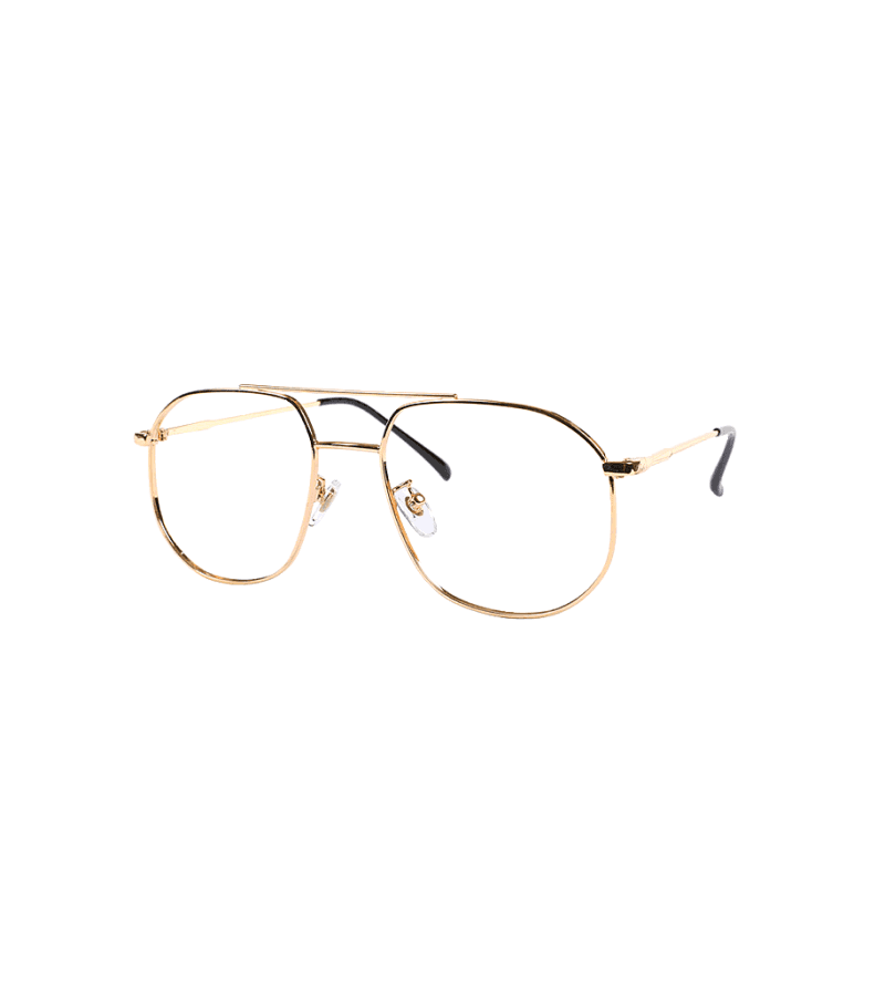 Eve Lee Ra-el (Seo Ye-ji) Inspired Glasses 001 - ONE SIZE ONLY / Gold - Glasses