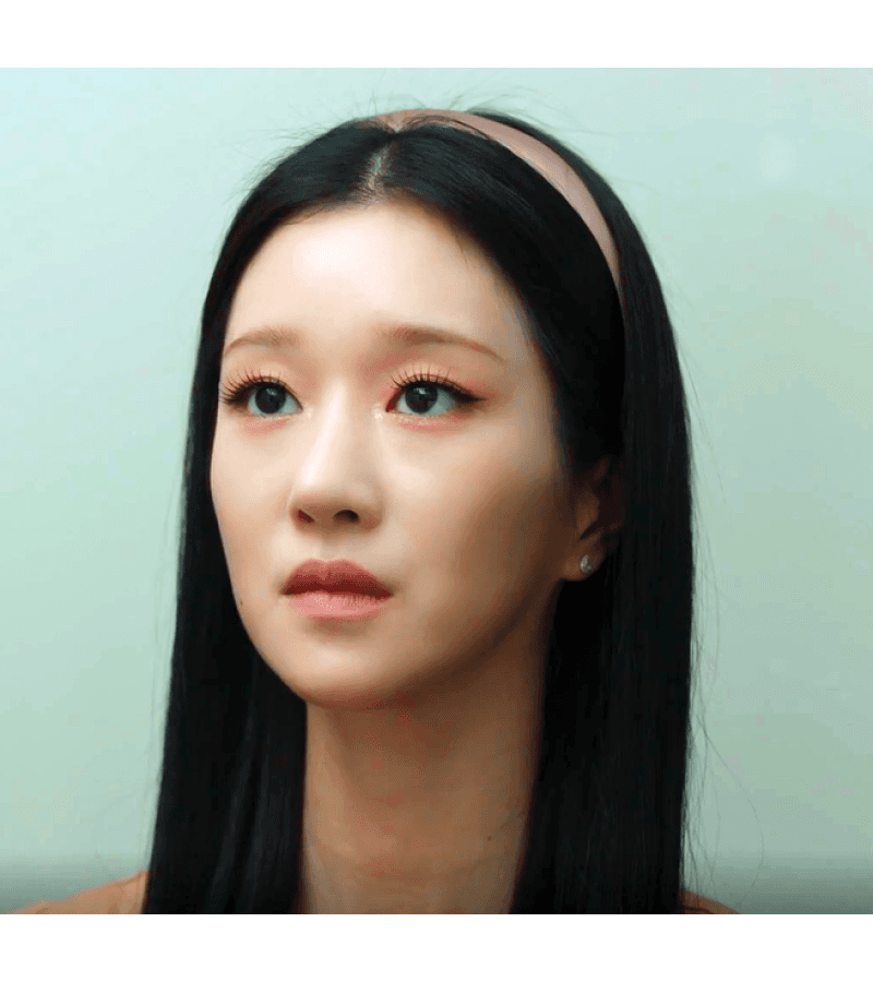 Eve Lee La-el (Seo Ye-ji) Inspired Hair Accessory 004 - ONE SIZE ONLY / Champagne Beige - Hair Accessories
