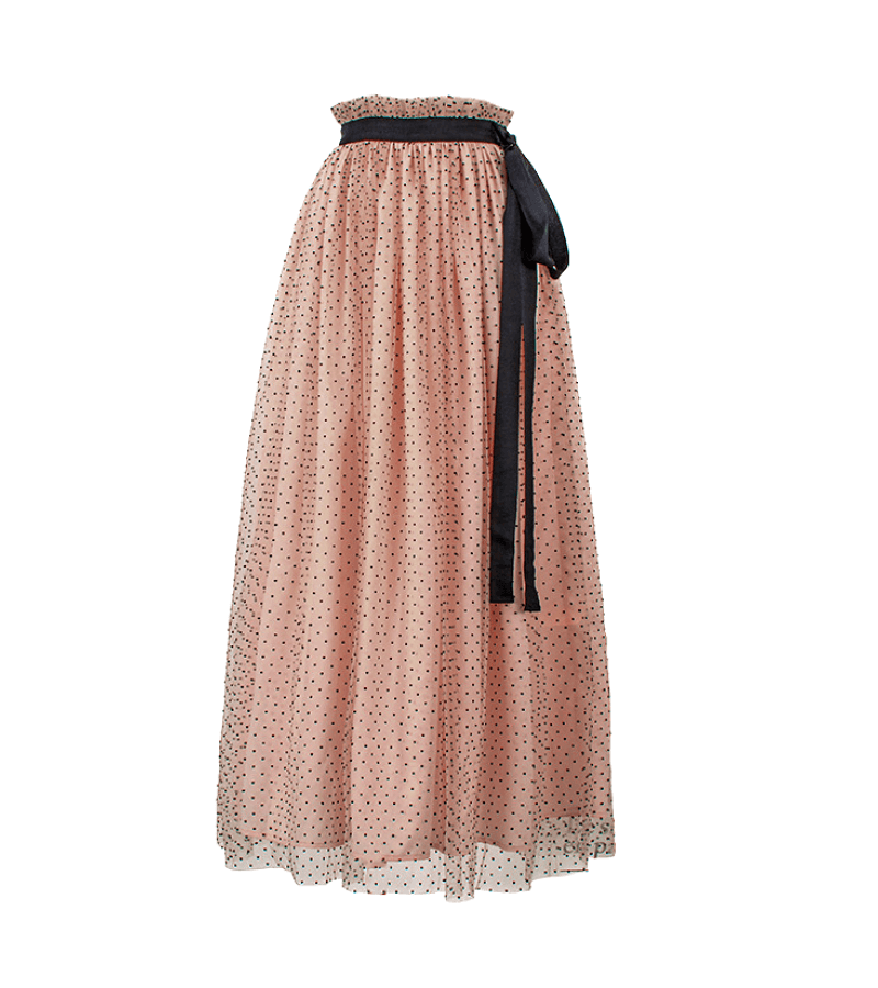 Eve Lee Ra-el (Seo Ye-ji) Inspired Top and Skirt Set 001 - Asian Petite Size S (Normal Size XS) / Skirt Only (Midi Length) - Clothing