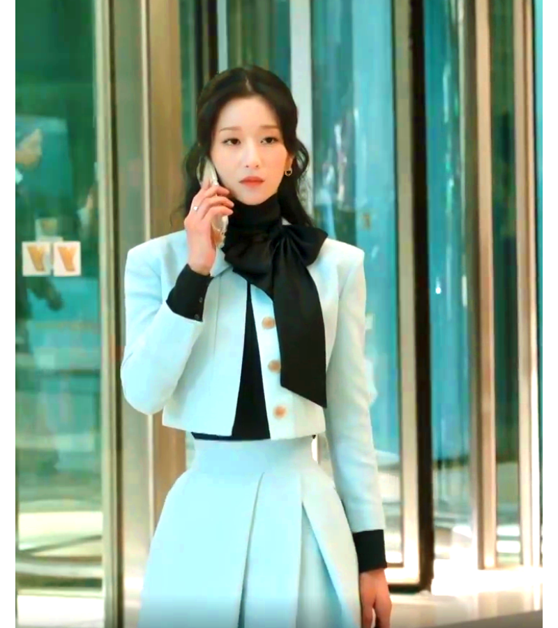 Eve Lee La-el (Seo Ye-ji) Inspired Top and Skirt Set 003 - Outfit Sets