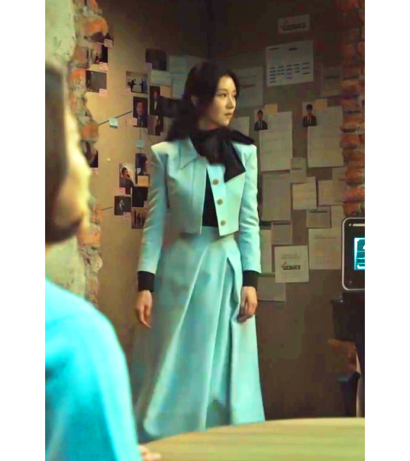 Eve Lee La-el (Seo Ye-ji) Inspired Top and Skirt Set 003 - Outfit Sets
