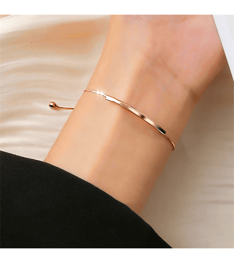 Extraordinary You Kim Hye Yoon Inspired Bracelet 001 - ONE SIZE ONLY / Rose Gold - Bracelet