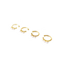 Extraordinary You Kim Hye Yoon Inspired Earrings 003 - Ear Cuff Version / Gold - Earrings