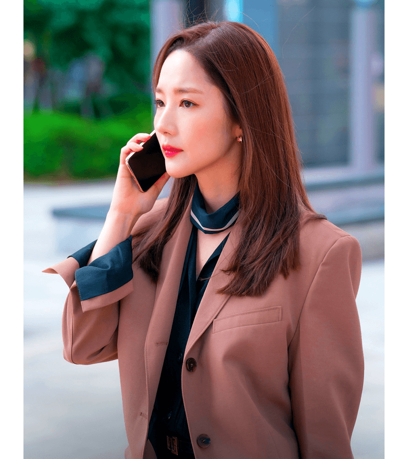 Forecasting Love and Weather (Weather People) Jin Ha-Kyung (Park Min Young) Inspired Earrings 004 - ONE SIZE ONLY / Rose Gold - Earrings