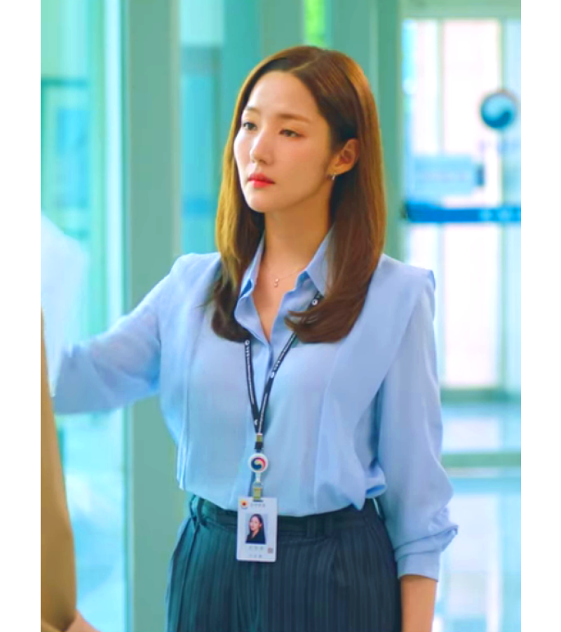 Forecasting Love and Weather (Weather People) Jin Ha-Kyung (Park Min Young) Inspired Top 003 - Shirts & Tops