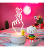 Heart Finger Lamp - ONE SIZE ONLY / White / Heart Finger - Gifts