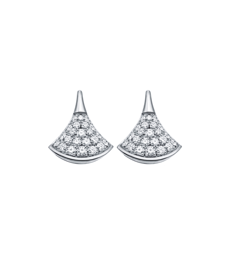 Her Private Life Park Min Young Inspired Earrings 040 - ONE SIZE ONLY / Silver - Earrings