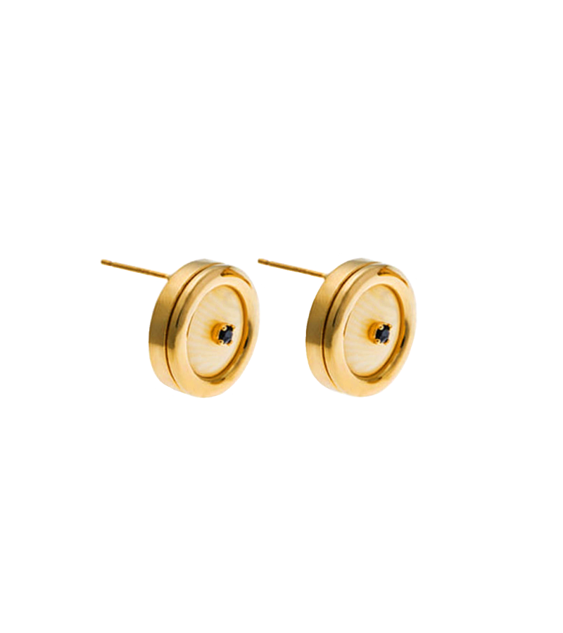 Her Private Life Park Min Young Inspired Earrings 042 - ONE SIZE ONLY / Gold - Earrings