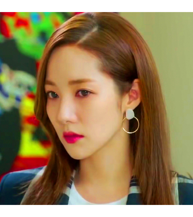 Her Private Life Park Min Young Inspired Earrings 049 - Earrings