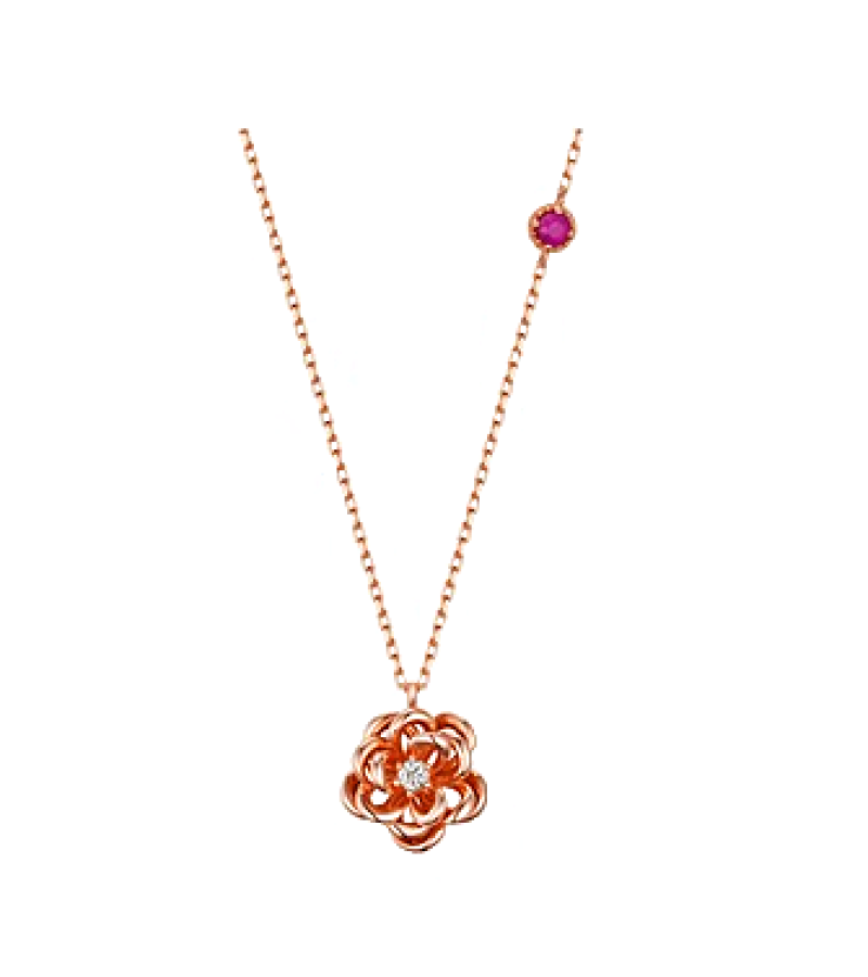 Her Private Life Park Min Young Inspired Rose Splendor Necklace Free ...
