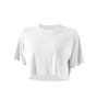 Hometown Cha-Cha-Cha Yoon Hye-jin (Shin Min-a) Inspired Running Top 001 - S / Cropped Sports Top (White Might Be Semi-Transparent) / White -