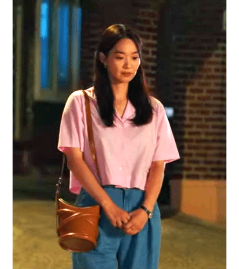Herbag Zip 31 Retourne Verso Bag in red worn by Yoon Hye Jin (Shin Min-a)  as seen in Hometown Cha-Cha-Cha (S01E02)