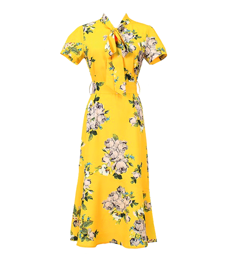 cha cha midi dress Hometown Cha Cha Cha Yoon Hye jin (Shin Min a) Inspired Dress 003 Free  Shipping Worldwide Free – So Not Size Zero
