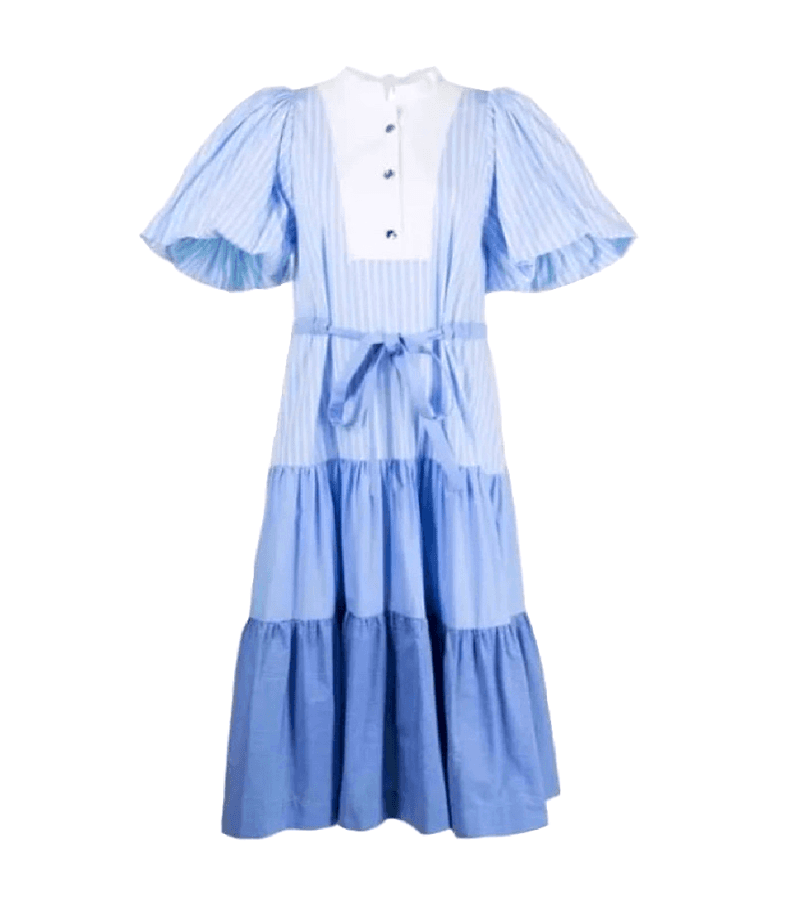 Hometown Cha-Cha-Cha Yoon Hye-jin (Shin Min-a) Inspired Dress 008 - XS / Blue - Dresses
