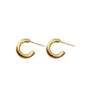 Hometown Cha-Cha-Cha Yoon Hye-jin (Shin Min-a) Inspired Earrings 019 - ONE SIZE ONLY / Gold - Earrings