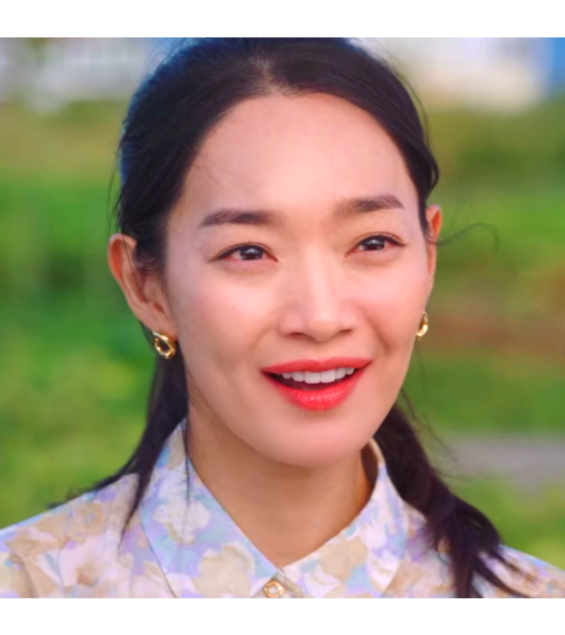 Hometown Cha-Cha-Cha Yoon Hye-jin (Shin Min-a) Inspired Earrings 028 - ONE SIZE ONLY / Gold - Earrings