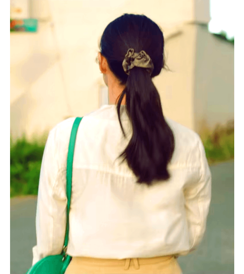Hometown Cha-Cha-Cha Yoon Hye-jin (Shin Min-a) Inspired Hair Accessory 006 - ONE SIZE ONLY / Forest Green - Hair Accessories