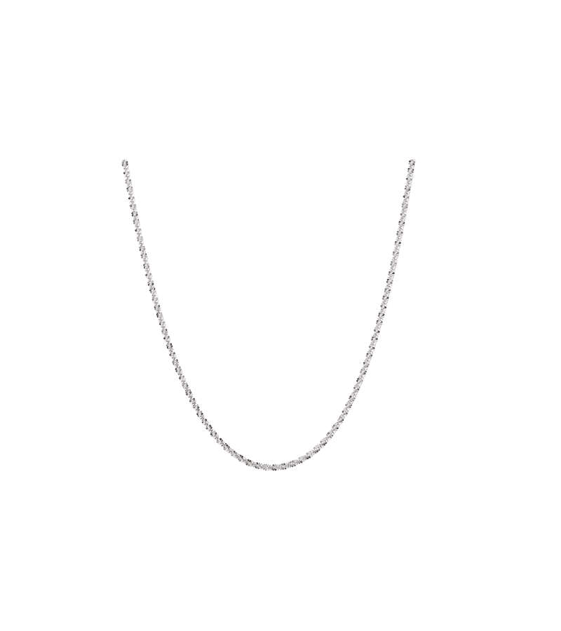Hometown Cha-Cha-Cha Yoon Hye-jin (Shin Min-a) Inspired Necklace 004 - 40 cm in Length / Silver - Necklaces