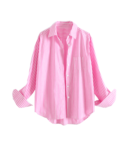 Hometown Cha-Cha-Cha Yoon Hye-jin (Shin Min-a) Inspired Top 004 - S / Pink - Shirts & Tops