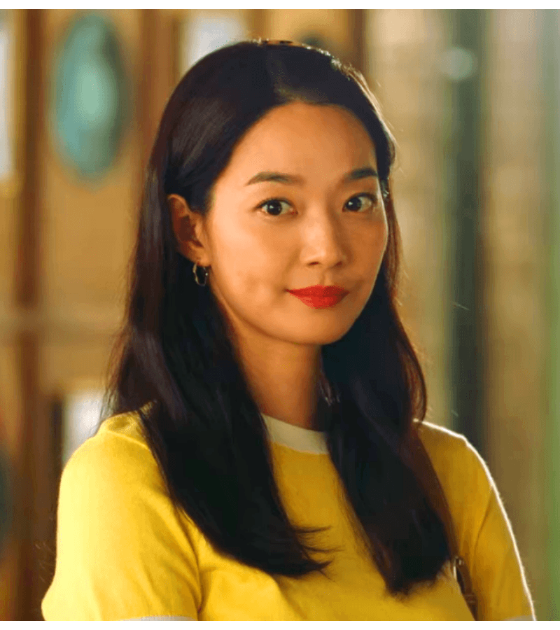 Hometown Cha-Cha-Cha Yoon Hye-jin (Shin Min-a) Inspired Top 013 - ONE SIZE ONLY / Pale Dull Yellow (Not Sunshine Yellow Like In The Drama) -