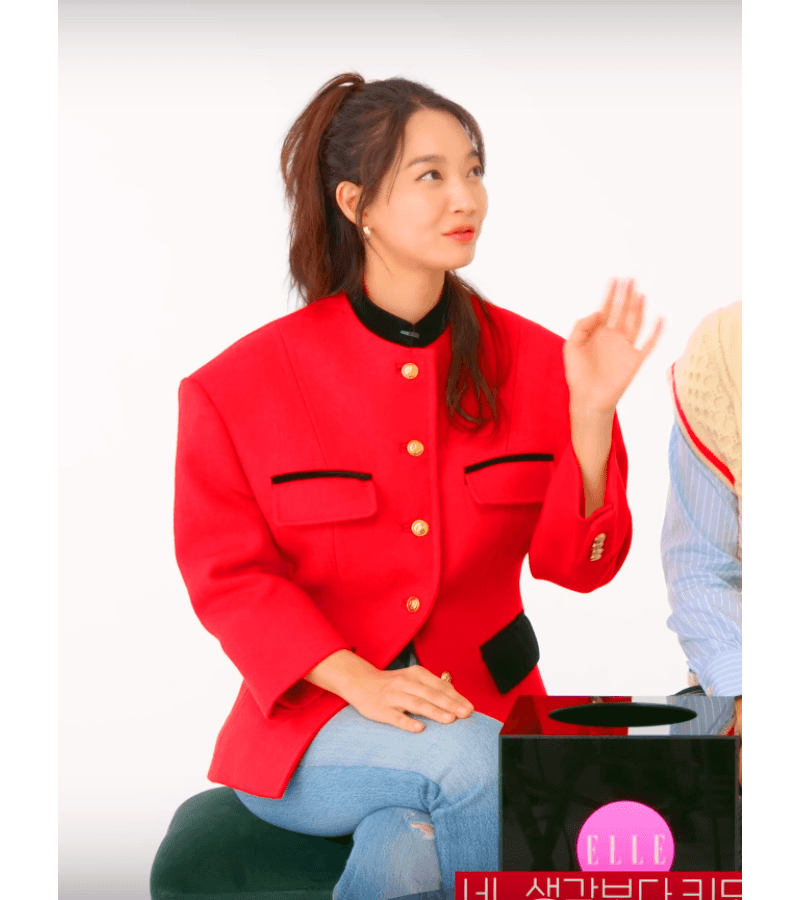 Hometown Cha-Cha-Cha Yoon Hye-jin (Shin Min-a) Inspired Top 021 - Coats & Jackets