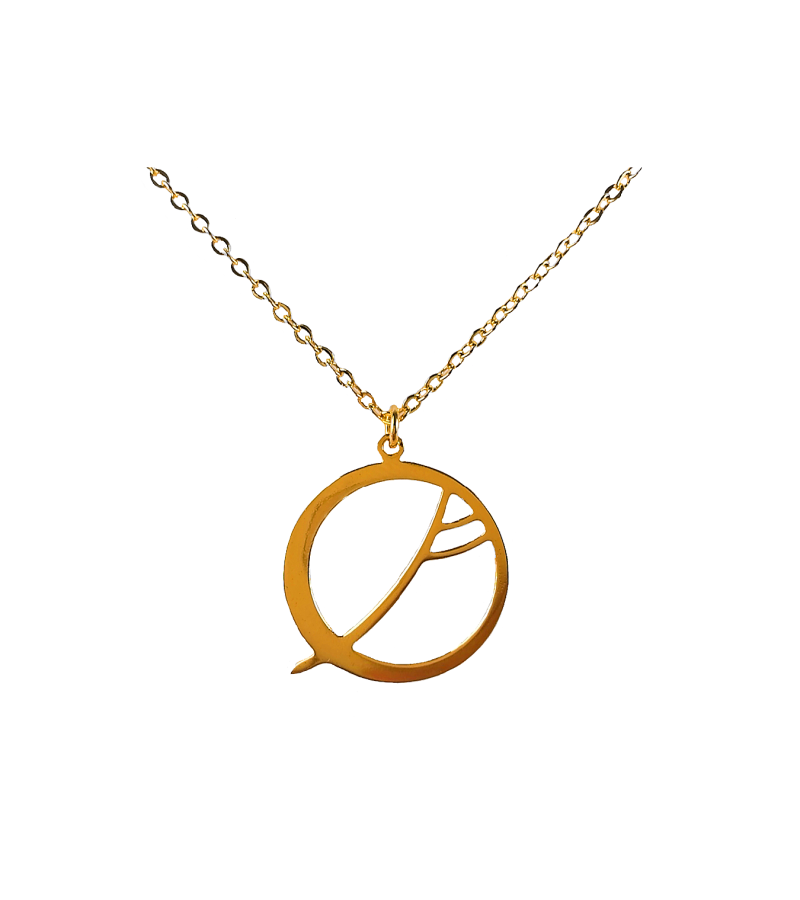 Hotel Del Luna Inspired Necklace 001 - ONE SIZE ONLY / Gold - Necklace