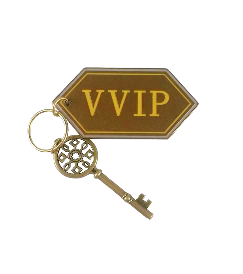 Hotel Del Luna Inspired Room Keychain - ONE SIZE ONLY / Room VVIP - Keychain
