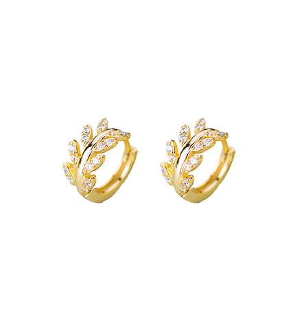 Hotel Del Luna IU Inspired Earrings 006 - ONE SIZE ONLY / Gold - Earrings