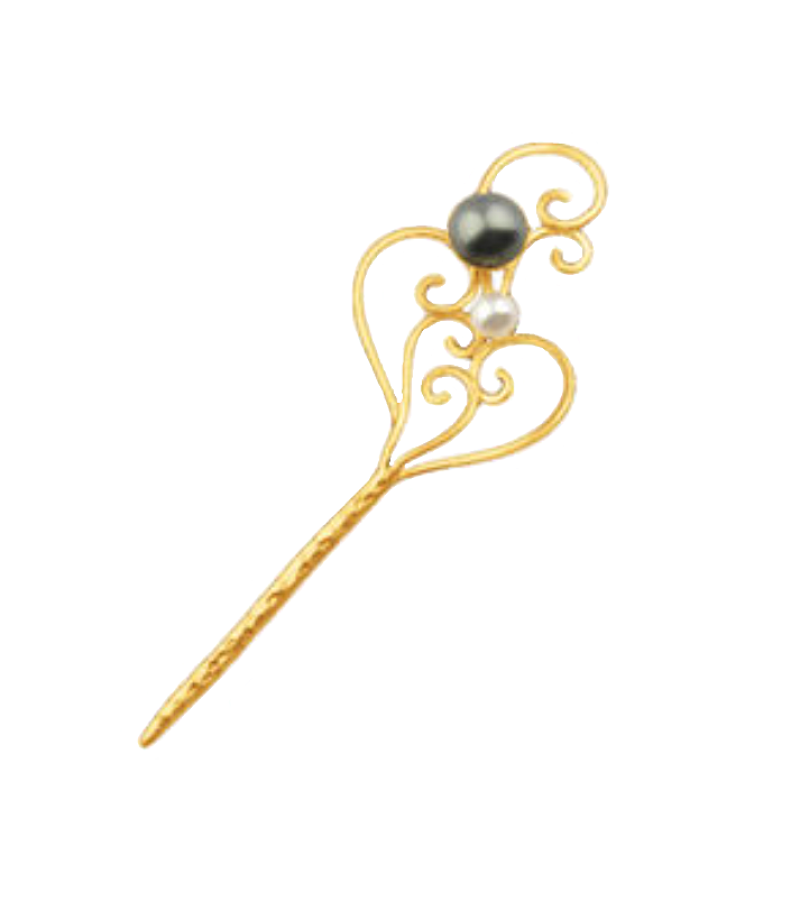 Hotel Del Luna IU Inspired Hair Accessory 003 - ONE SIZE ONLY / Gold - Hair Accessories