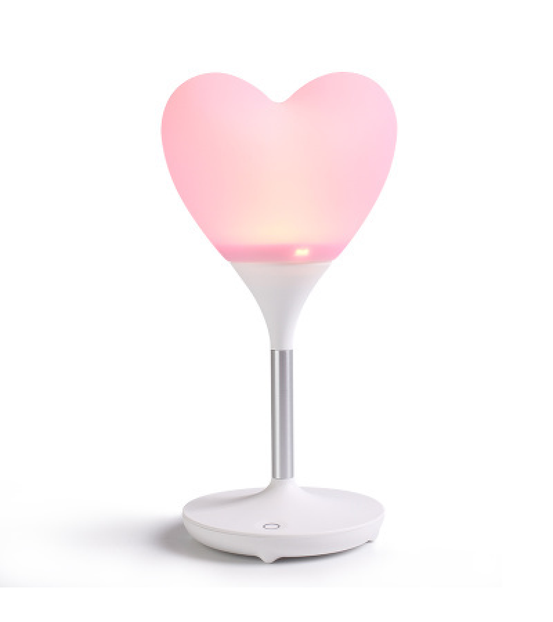 Robot Heart Lamp - ONE SIZE ONLY / Pink / Heart Shape - Gifts