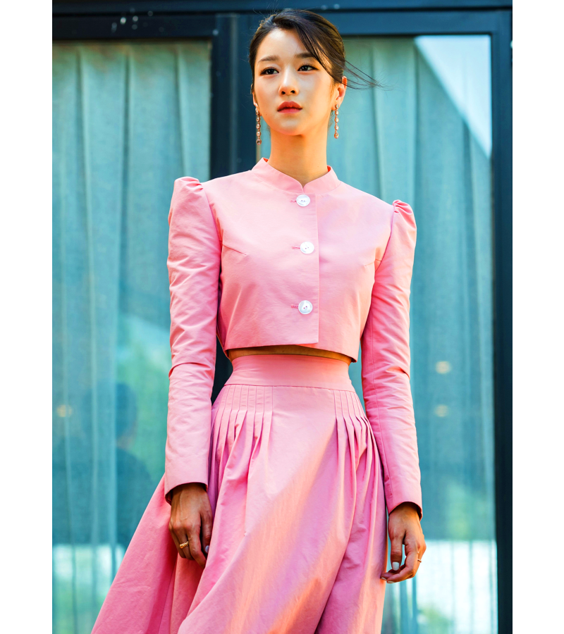 seo ye ji pink dress How Netflix's It's Okay to Not Be Okay K-drama star Seo Ye-ji made luxury Korean fashion brands like Minju Kim, Subyul and Eenk famous check out the amazing outfits she wore