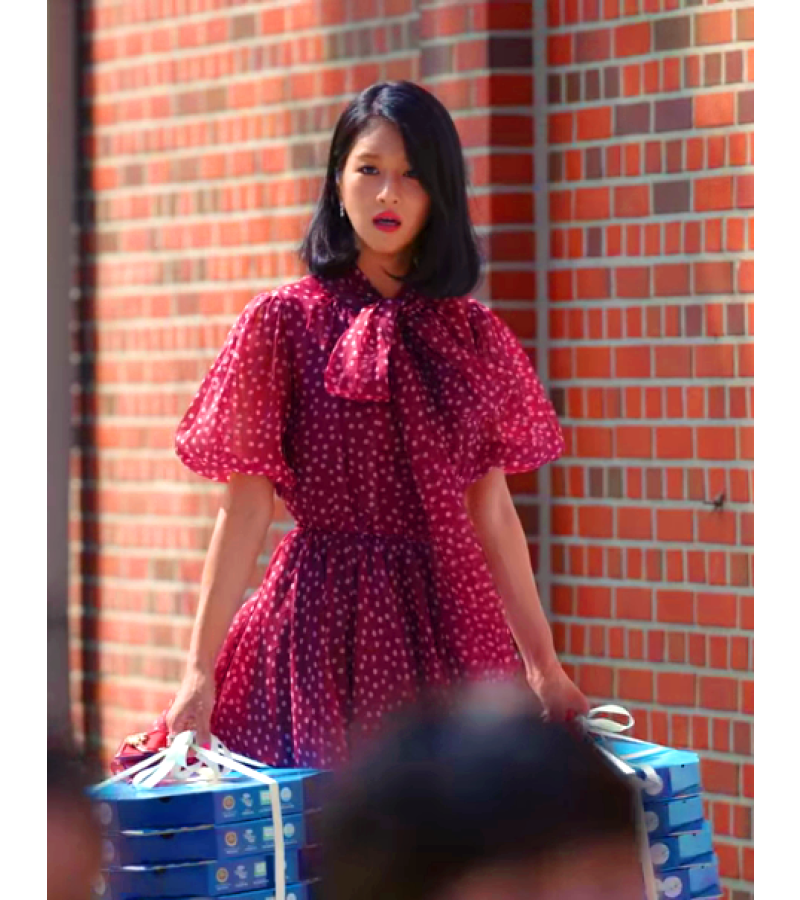 it's okay to not be okay pink dress SEO Ye Ji Outfit Ideas | It's Okay Not to Be Okay Inspired Fashion