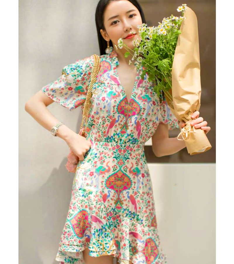 It’s Okay To Not Be Okay Seo Ye-ji Inspired Dress 015 (Short Version) - Dresses