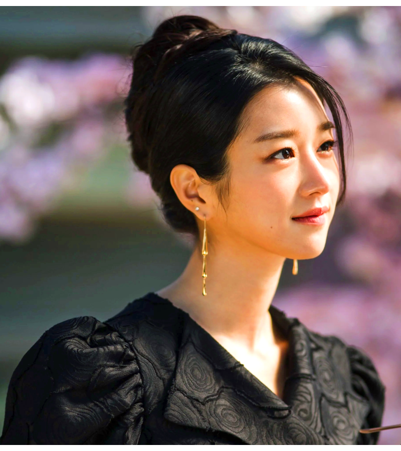 It’s Okay To Not Be Okay Seo Ye-ji Inspired Earrings 001 - ONE SIZE ONLY / Gold - Earrings