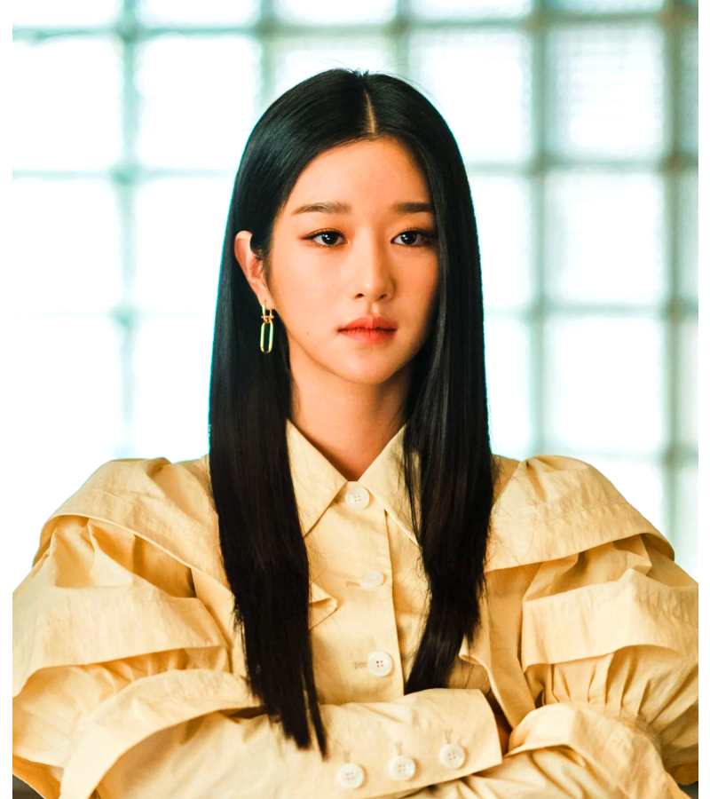 It’s Okay To Not Be Okay Seo Ye-ji Inspired Earrings 004 - ONE SIZE ONLY / Gold - Earrings
