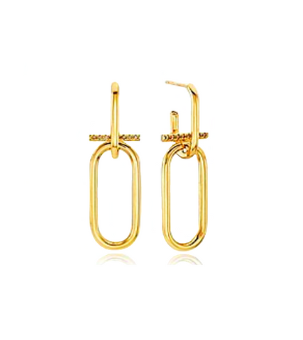 It’s Okay To Not Be Okay Seo Ye-ji Inspired Earrings 004 - ONE SIZE ONLY / Gold - Earrings