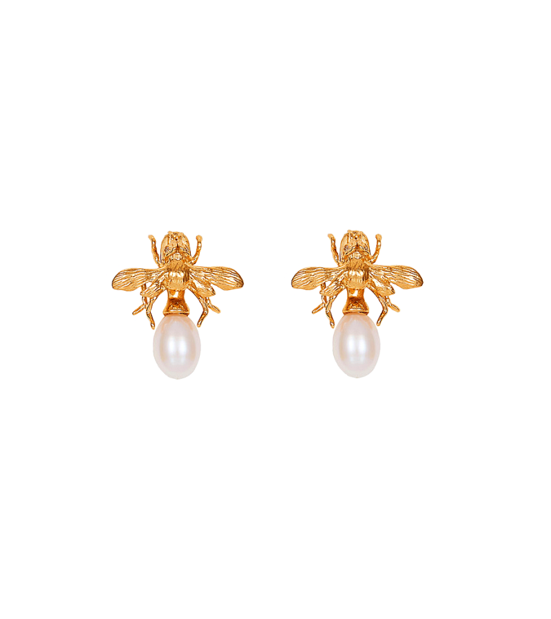 It’s Okay To Not Be Okay Seo Ye-ji Inspired Earrings 005 - Pair of Bees / Gold - Earrings