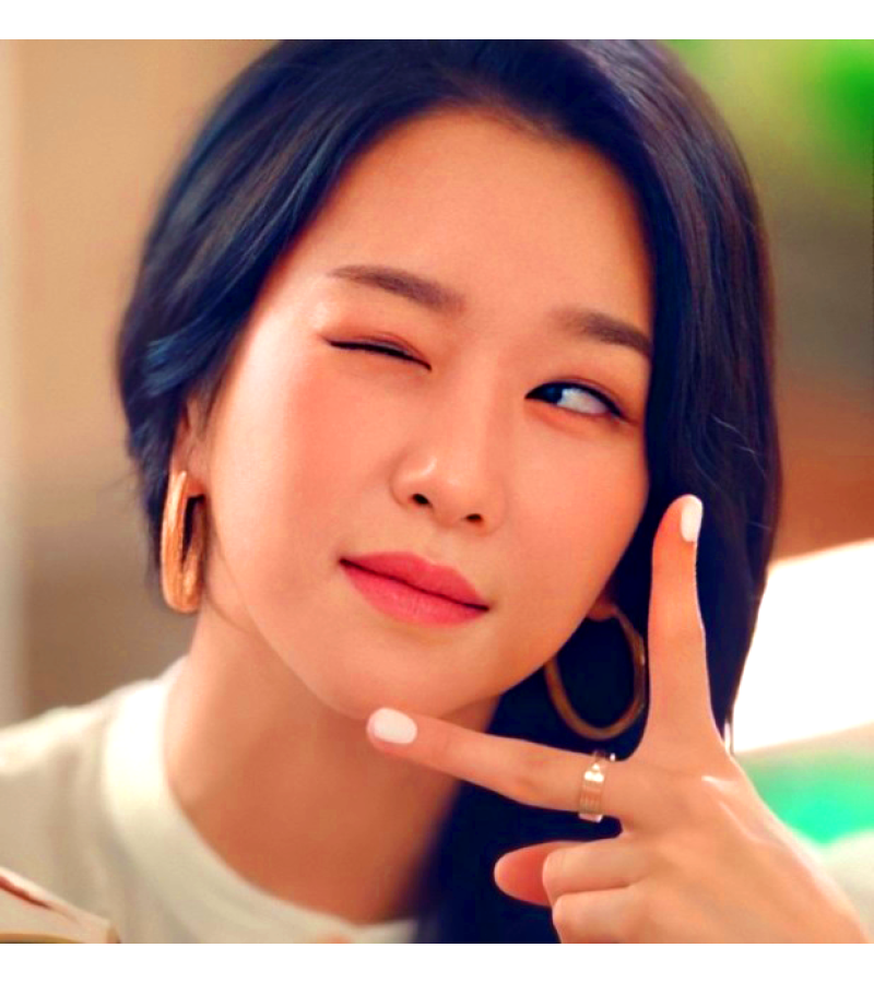 It’s Okay To Not Be Okay Seo Ye-ji Inspired Earrings 010 - ONE SIZE ONLY / Rose Gold - Earrings