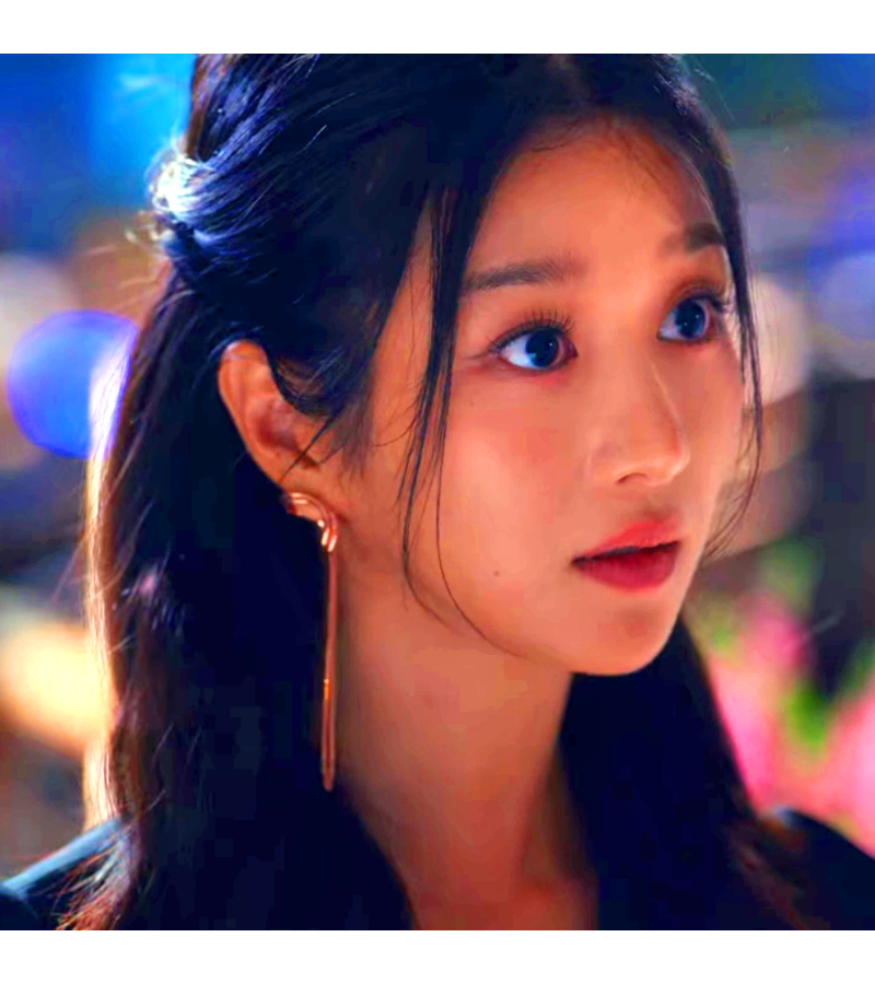 It’s Okay To Not Be Okay Seo Ye-ji Inspired Earrings 013 - ONE SIZE ONLY / Rose Gold - Earrings