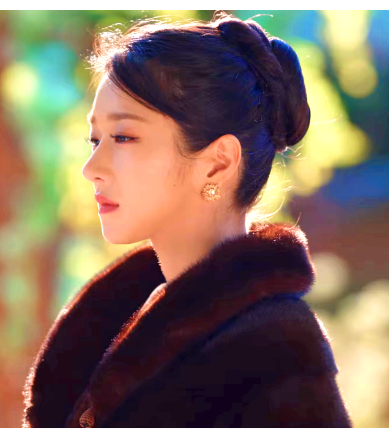 It’s Okay To Not Be Okay Seo Ye-ji Inspired Earrings 014 - ONE SIZE ONLY / Gold - Earrings