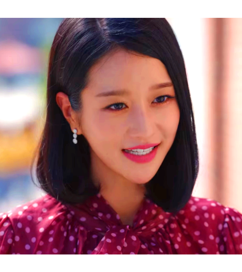 It’s Okay To Not Be Okay Seo Ye-ji Inspired Earrings 017 - ONE SIZE ONLY / Silver - Earrings