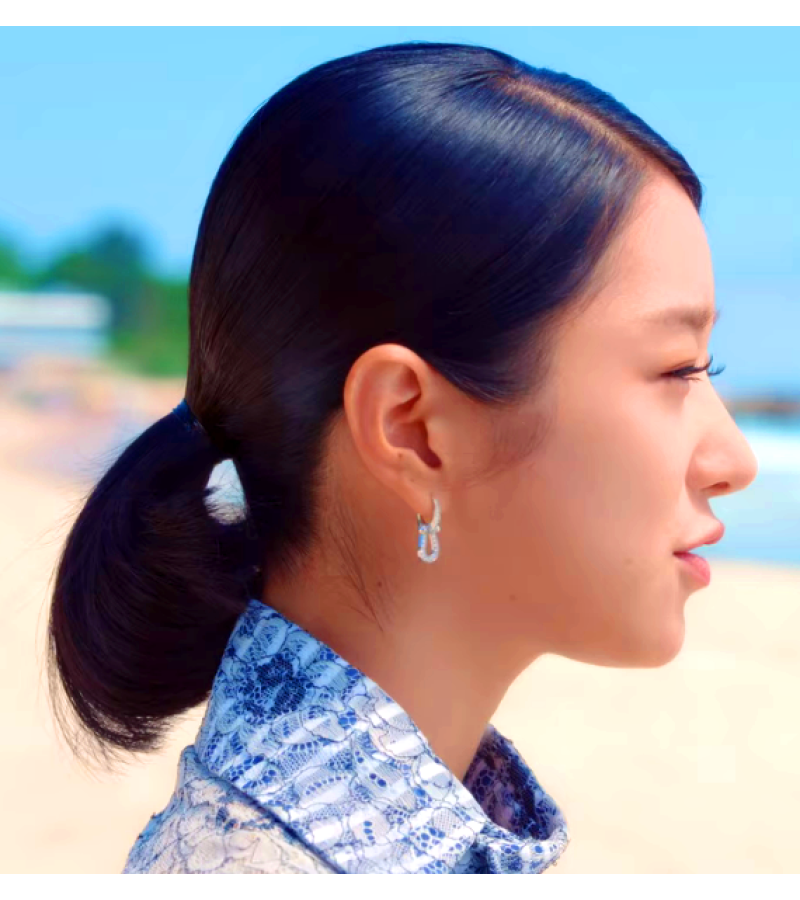 It’s Okay To Not Be Okay Seo Ye-ji Inspired Earrings 020 - ONE SIZE ONLY / Silver - Earrings