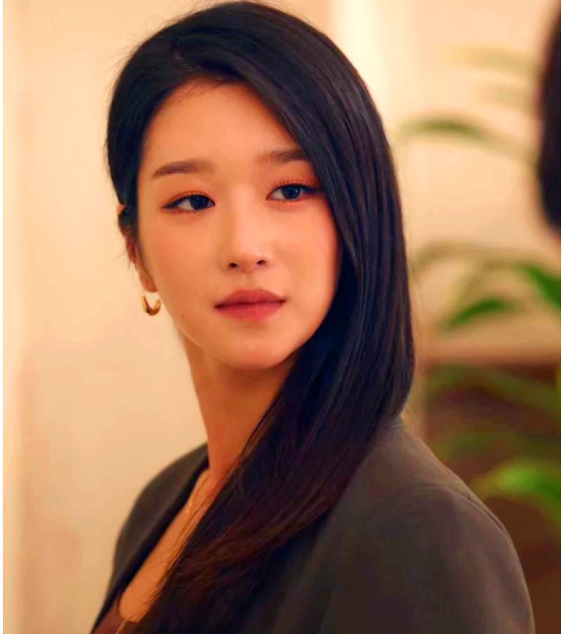 It’s Okay To Not Be Okay Seo Ye-ji Inspired Earrings 022 - ONE SIZE ONLY / Gold - Earrings