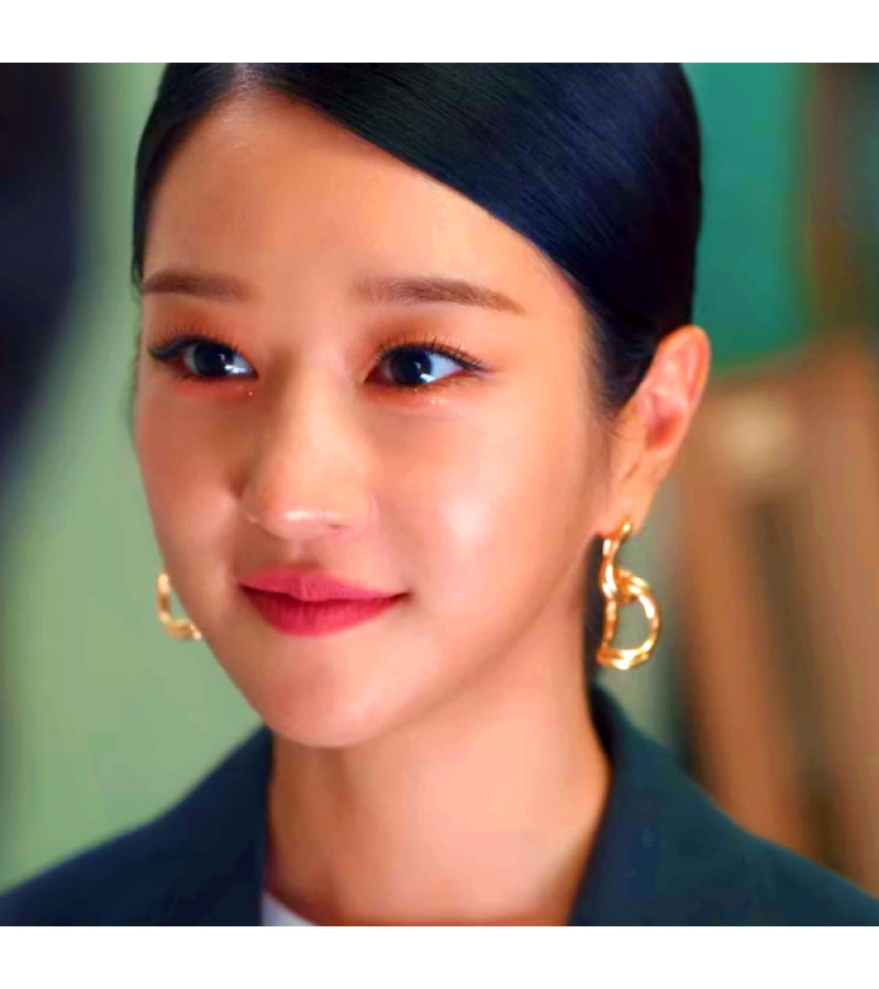 It’s Okay To Not Be Okay Seo Ye-ji Inspired Earrings 023 - ONE SIZE ONLY / Gold - Earrings