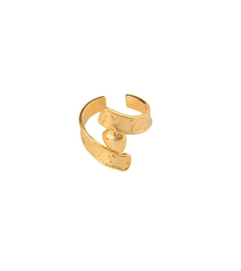 It’s Okay To Not Be Okay Seo Ye-ji Inspired Ring 001 - ONE SIZE ONLY / Pattern B / Gold - Rings