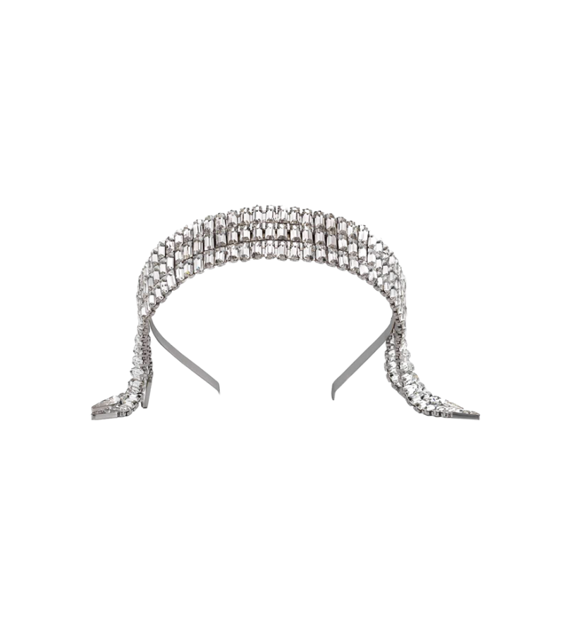 IU Celebrity Inspired Hair Band 001 - ONE SIZE ONLY / Silver - Hair Accessories