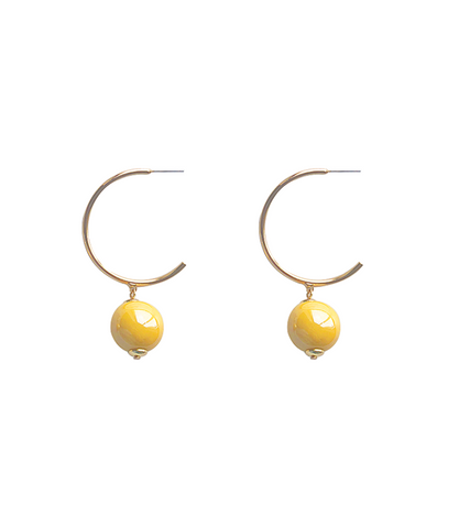IU Inspired Earrings 007 - ONE SIZE ONLY / Gold / Pierced - Earrings