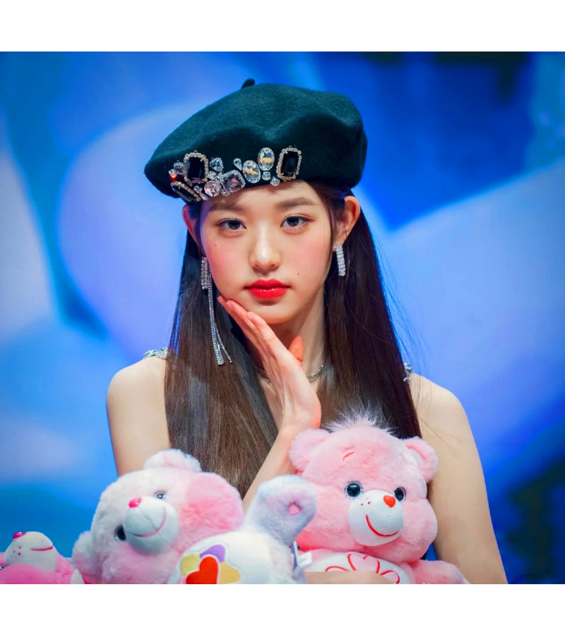 IVE Jang Won-young Inspired Beret Hat 001 - Hats