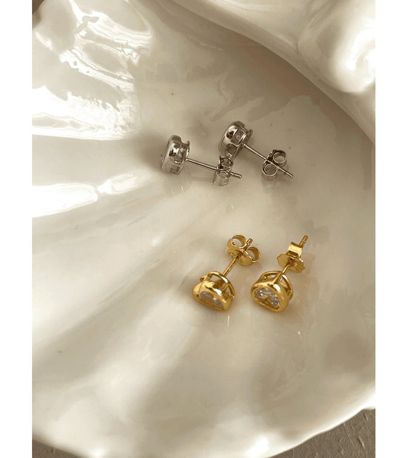 King The Land Cheon Sa-rang (Im Yoon-ah) Inspired Earrings 001 - ONE SIZE ONLY / Gold - Earrings